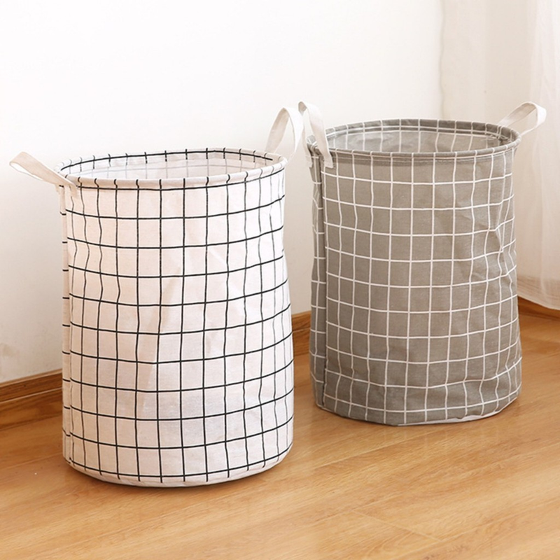 Cesto De Roupas Dobrável Multiuso Com 40 Litros Impermeável Compacto E Versátil 40L Para Roupa Calças
